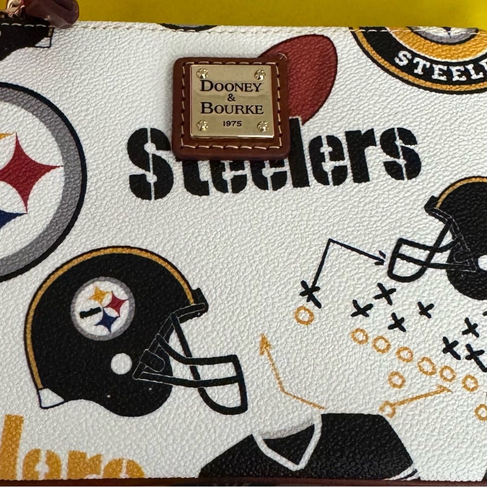 Dooney & Bourke Steelers Themed Clutch